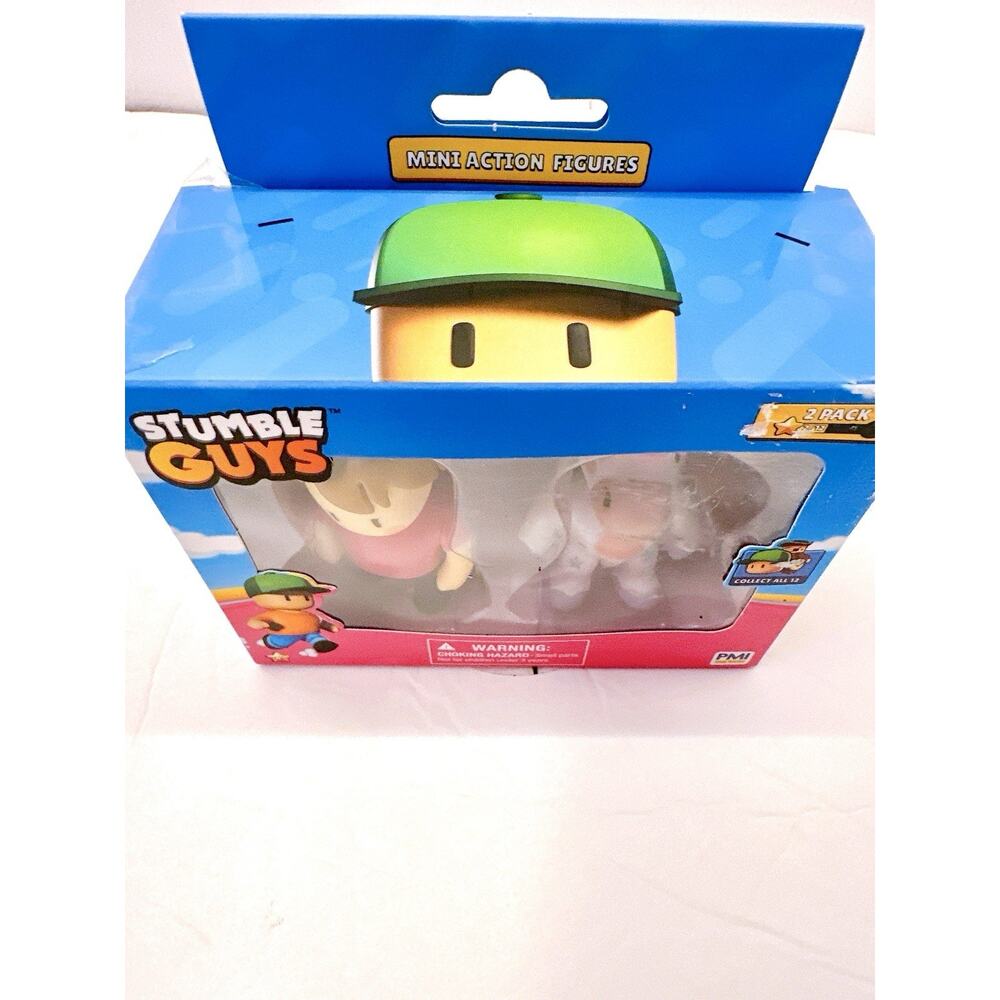 Stumble Guys Mini Action Figures 2 Pack Sprinkles And Ms. Stumble New In Box! - Picture 6 of 6
